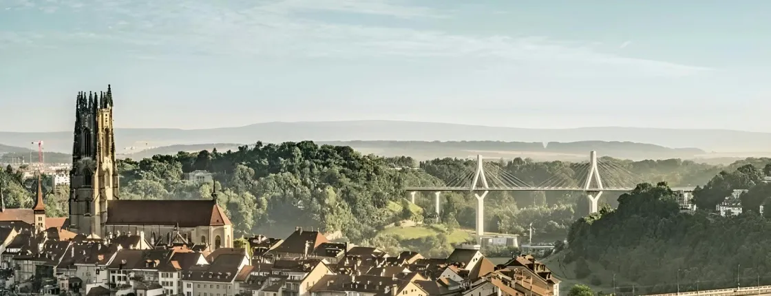 Fribourg's self-guided city walk with audio guide