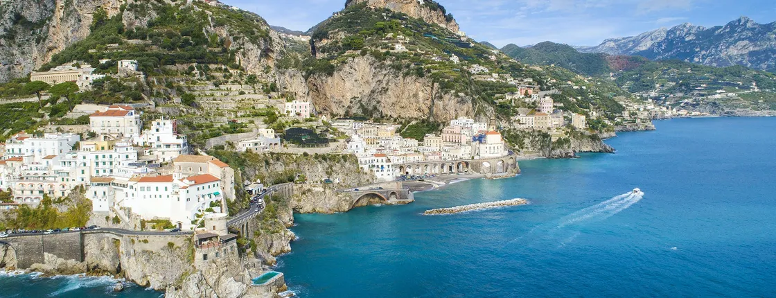 Amalfi coast private boat tour from Salerno