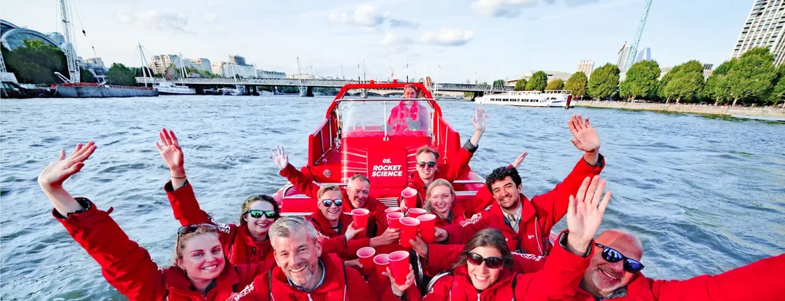 Thames Lates speedboat experience
