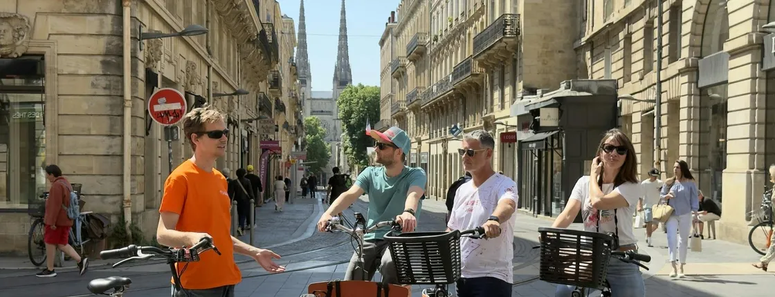 Bordeaux higlights bike tour with a local guide