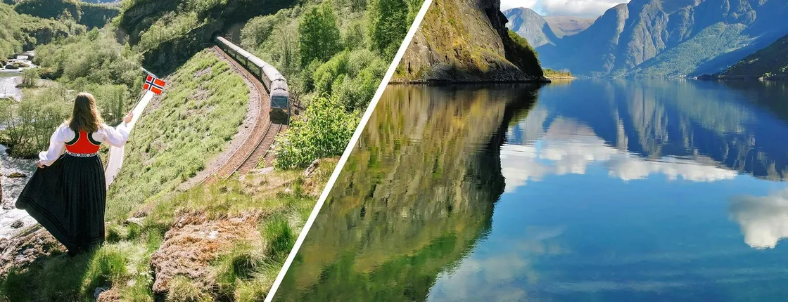 Legendary Flåm Railway and UNESCO fjord cruise in Bergen