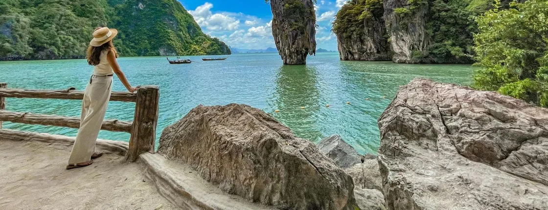 James Bond adventure at Phang Nga Bay by speedboat from Khao Lak