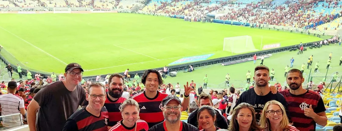 Rio de Janeiro Flamengo football match at Maracanã Stadium