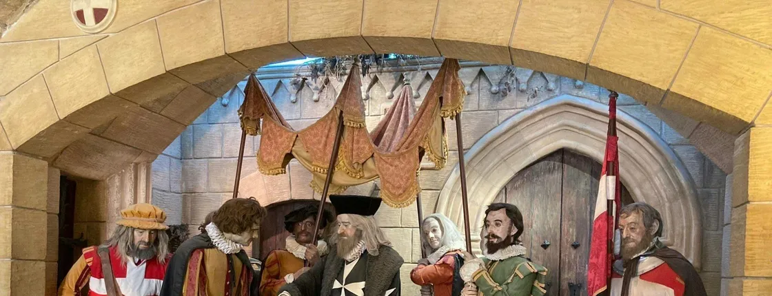 Entrance ticket to The Knights of Malta Museum