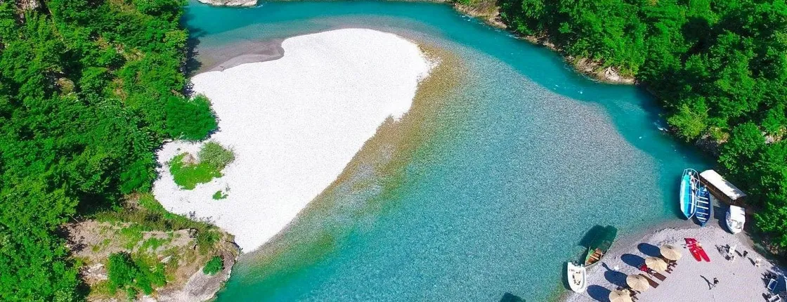 Day trip to Lake Koman and Shalë River in the Albanian Alps