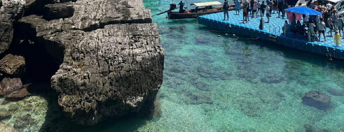 Phi Phi Islands full-day tour with private beach access