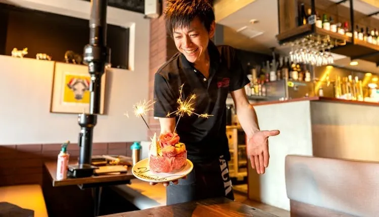 Japanese Yakiniku Experience at Nikuazabu Shinbashi in Tokyo
