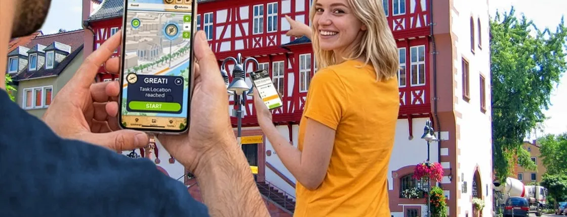 Self-guided digital scavenger hunt in Hanau