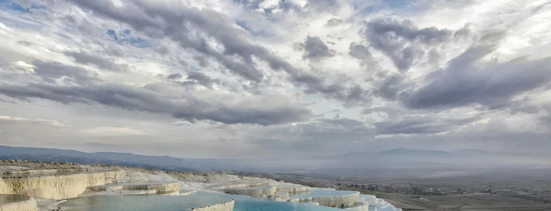 Guided Tour of Pamukkale and Ancient Hierapolis from Izmir