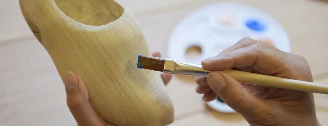 Wooden Shoe Painting Workshop at Zaanse Schans