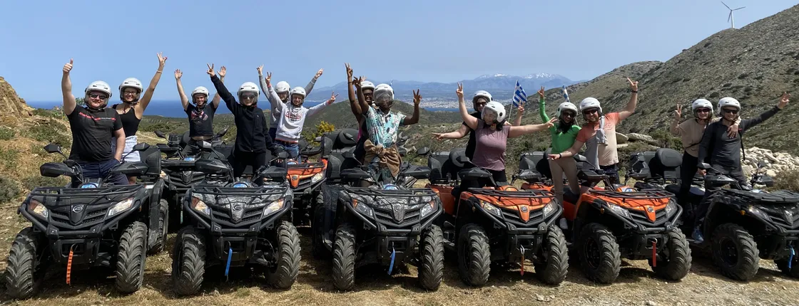 Quad tour from Agia Pelagia to discover the authentic Crete