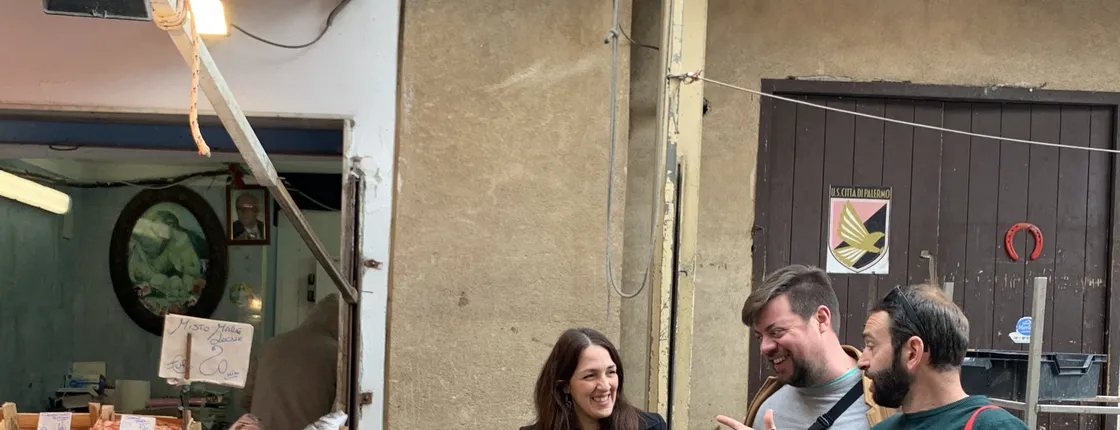 Morning street-food tour of Palermo