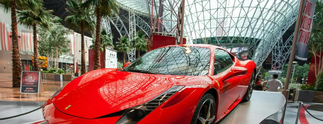 Tour of Abu Dhabi City with Ferrari World Tickets