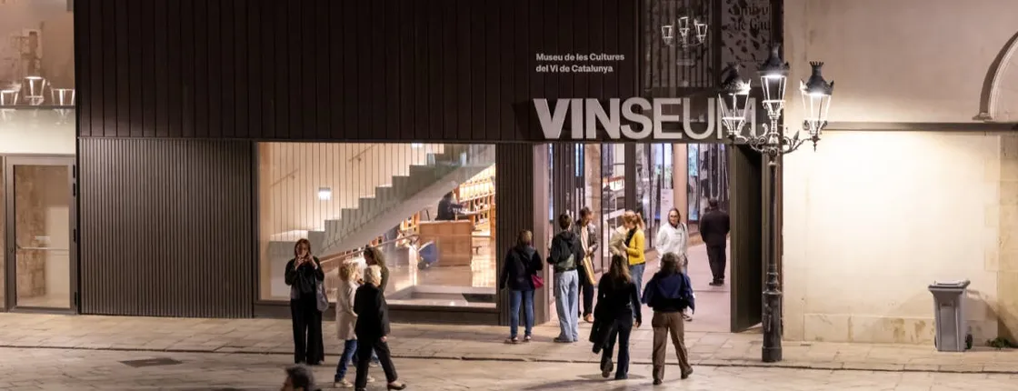 VINSEUM entrance ticket with audio guide and one Catalan wine tasting