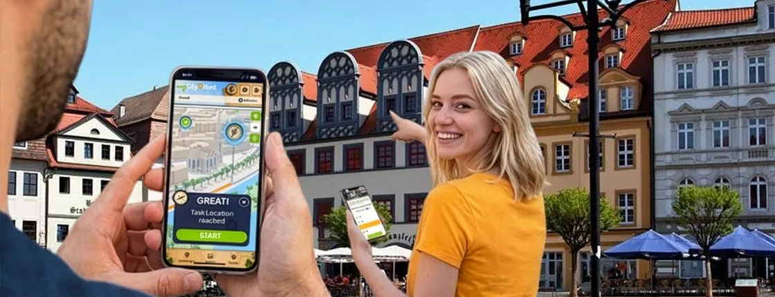 Self-guided digital scavenger hunt in Naumburg