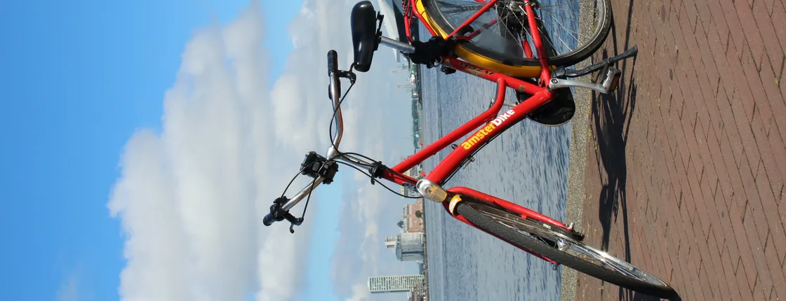 Amsterdam 3-day bike rental with city map