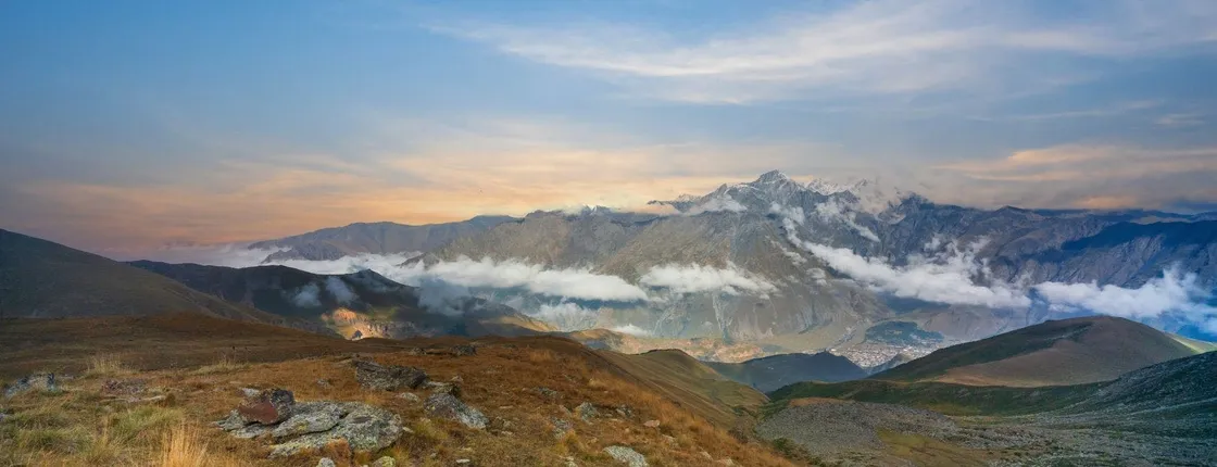 Day trip of Kazbegi Mountains, Ananuri Fortress, Gudauri Ski Resort