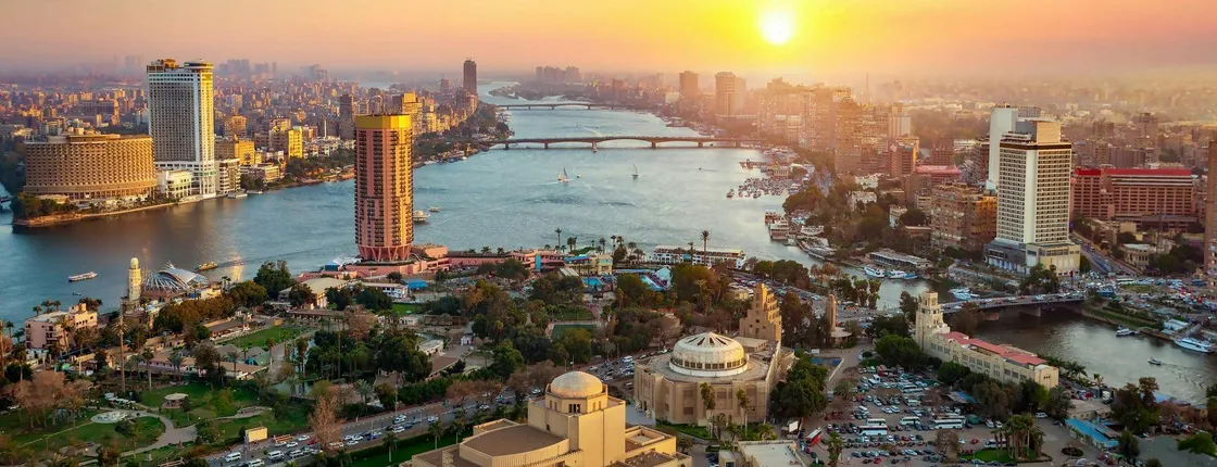 Half Day Cairo from above and Felucca on the Nile