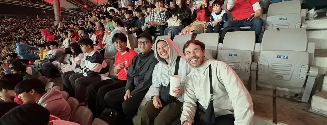 Seoul football matchday experience and Korean BBQ with a local host