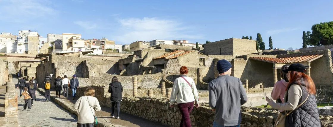 Pompeii and Herculaneum shared tour from Naples with lunch