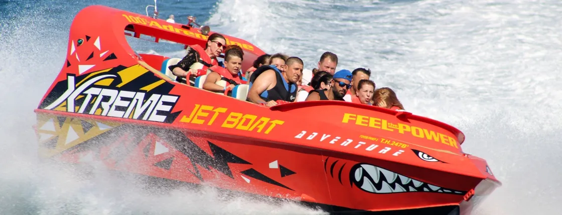 Chersonissos Bay Jet Boat Tour