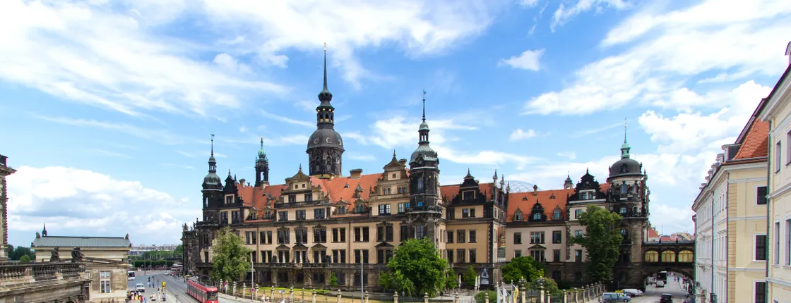 Dresden city tour with Residence Palace visit