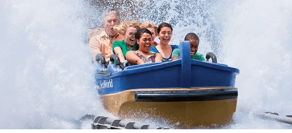 SeaWorld® Orlando Quick Queue unlimited including reserved show seating