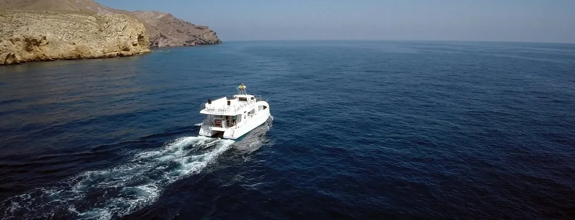 Cabo de Gata-Níjar Natural Park catamaran tour from Mojácar and Vera