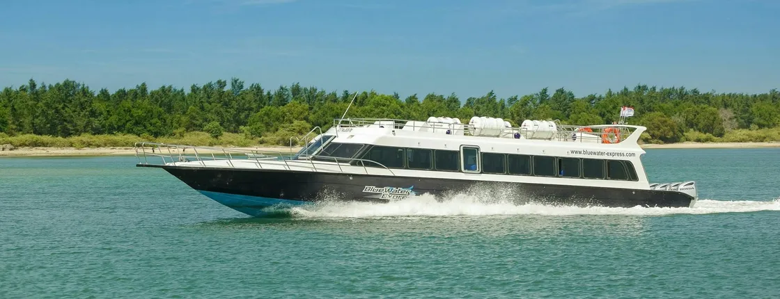 Fast Boat Ticket from Serangan to Lombok or Gili T with Transfer by BWS