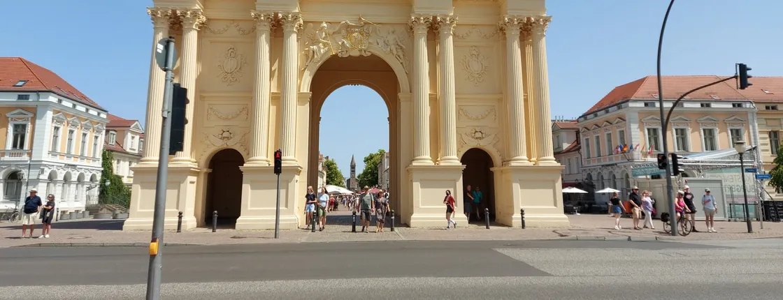 Walking tour through Potsdam's historic old town to Sanssouci