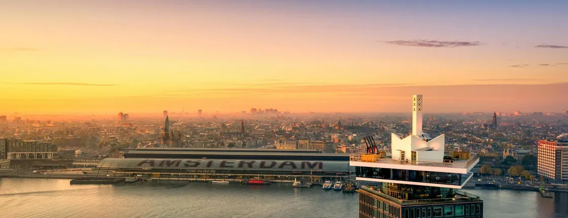 A'dam Lookout entrance ticket with lunch or dinner at Madam restaurant