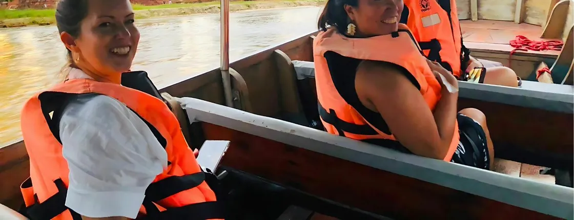 Ayutthaya temples and sunset boat trip on a private adventure