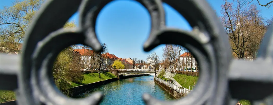 Self-guided discovery walk in Ljubljana