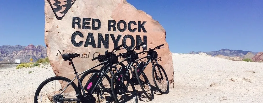 Self-guided e-bike tour of Red Rock Canyon