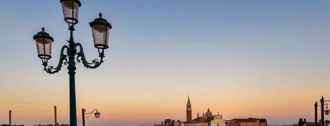 Gondola ride near St Mark’s Square with optional islands tour