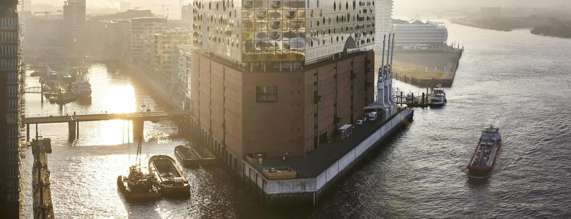 Elbphilharmonie Plaza private tour with Franzbrötchen and coffee