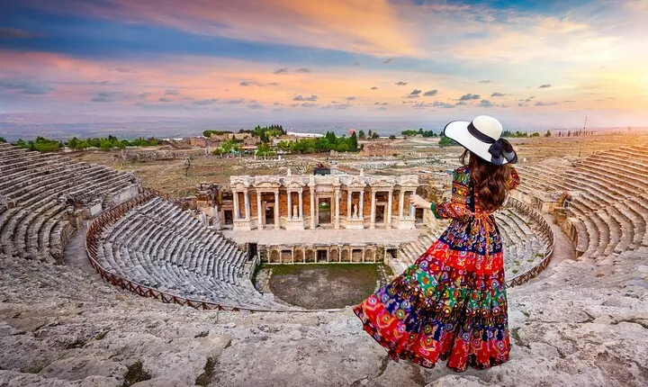Ephesus and Pamukkale Tour from Kusadasi or Selcuk Hotels