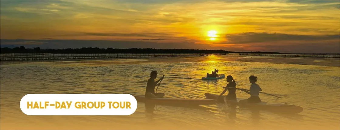 Guided Tam Giang lagoon tour from Hue city center
