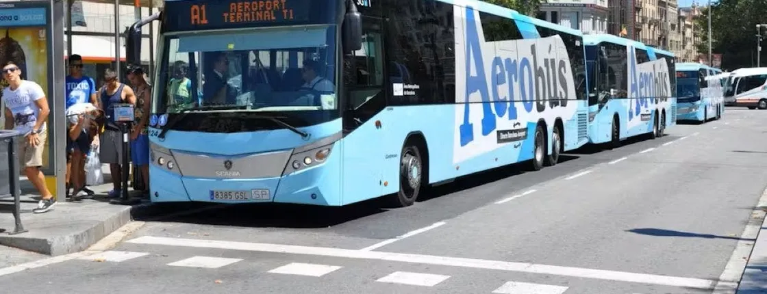 Barcelona-El Prat Airport one way bus transfer