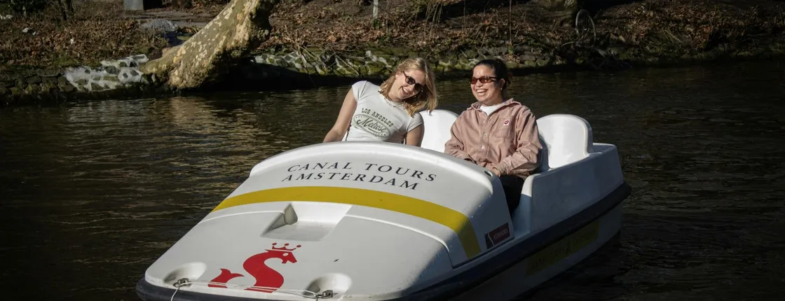 Amsterdam canals Pedal Boat ride