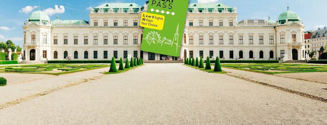 Flexi PASS for 2, 3, 4, 5, 6, 7 or 8 attractions in Vienna