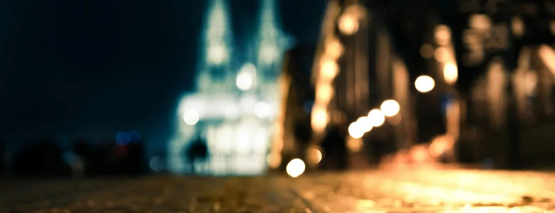 Nightwatchman tour with torch through Cologne