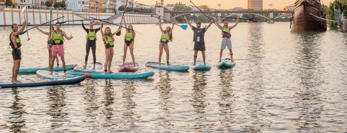 90-minute stand up paddle tour in Seville