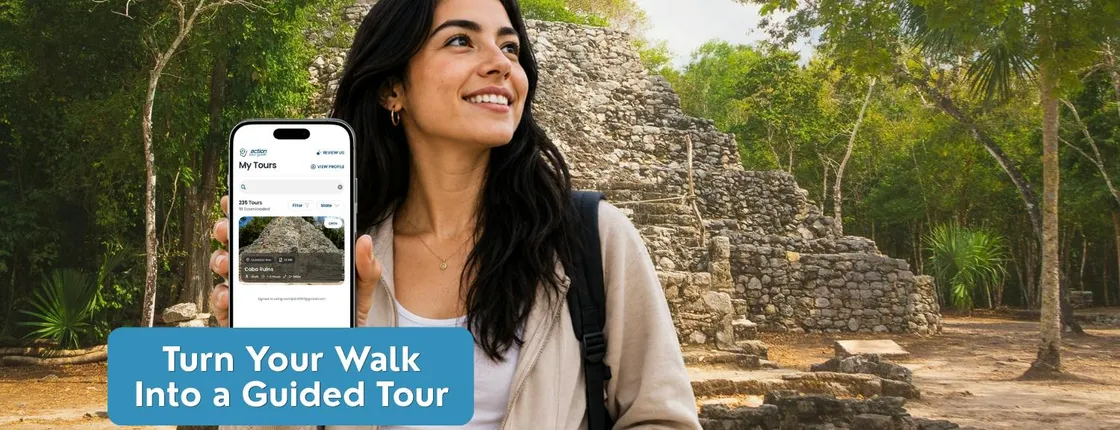 Coba Ruins self-guided audio tour