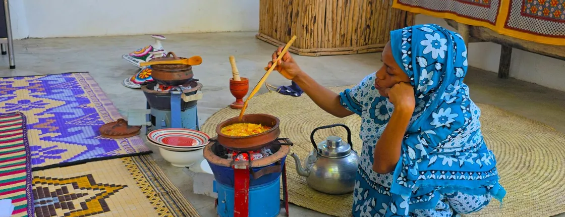Local life and home cooking private tour with the Zanzibari Mamas