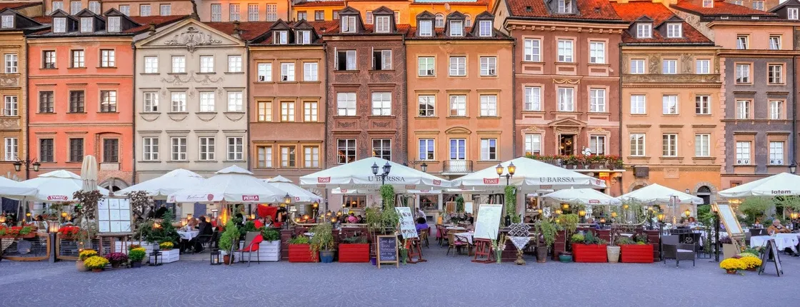 Warsaw old town audio-guided walking tour