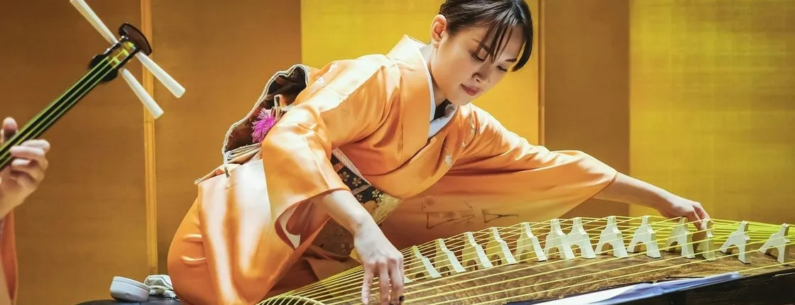 Traditional Japanese Music at Zakuro Show in Tokyo