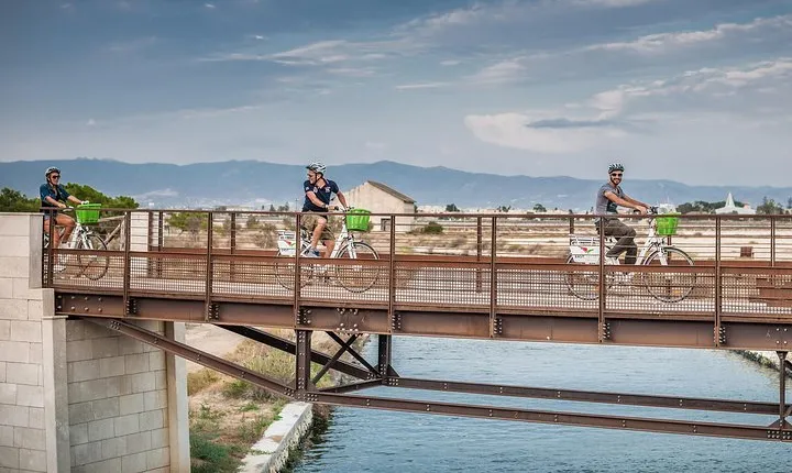 Cagliari E-Bike Tour: Gulf, Canals & Flamingos at Molentargius