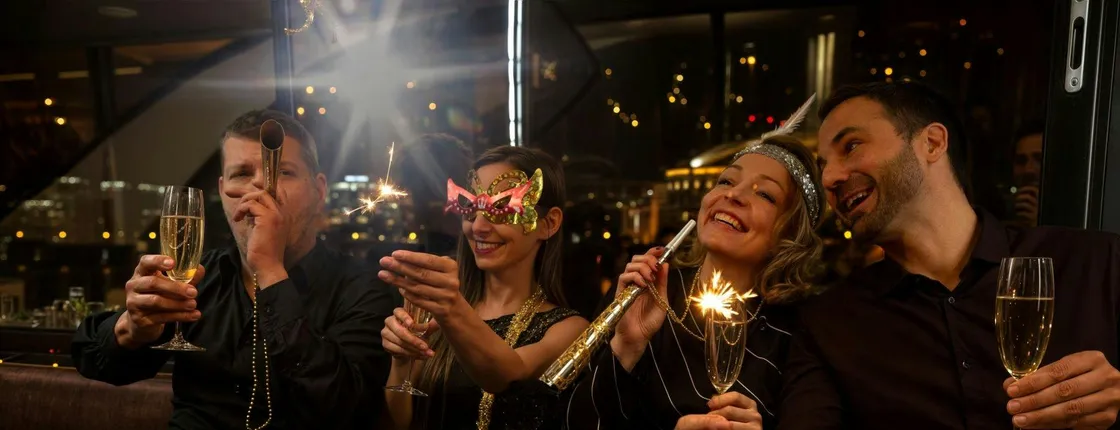 Budapest New Year's Eve cruise with gala dinner