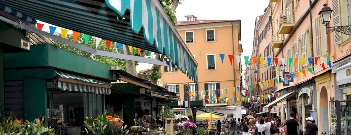 Menton and Sanremo Italian market guided private tour